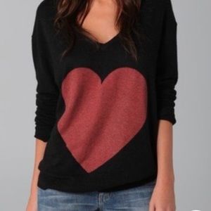 Wildfox White Label Couture Queen Of Hearts ♥️ Sweater